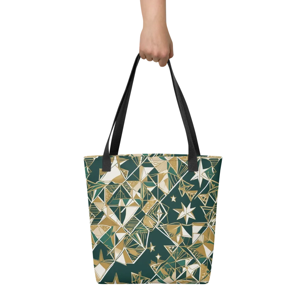 Gilded Origami on Tote Bag — Front