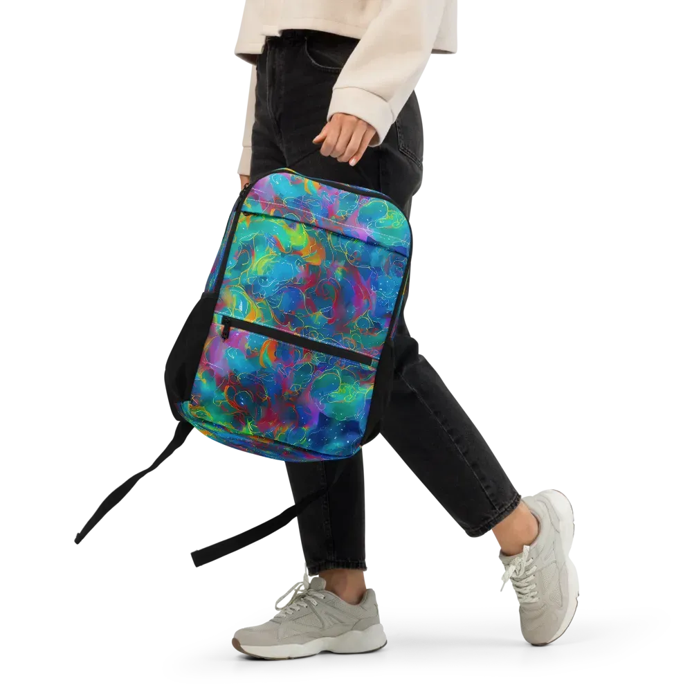 Chromatic Tidalwave on Utility Backpack — Front