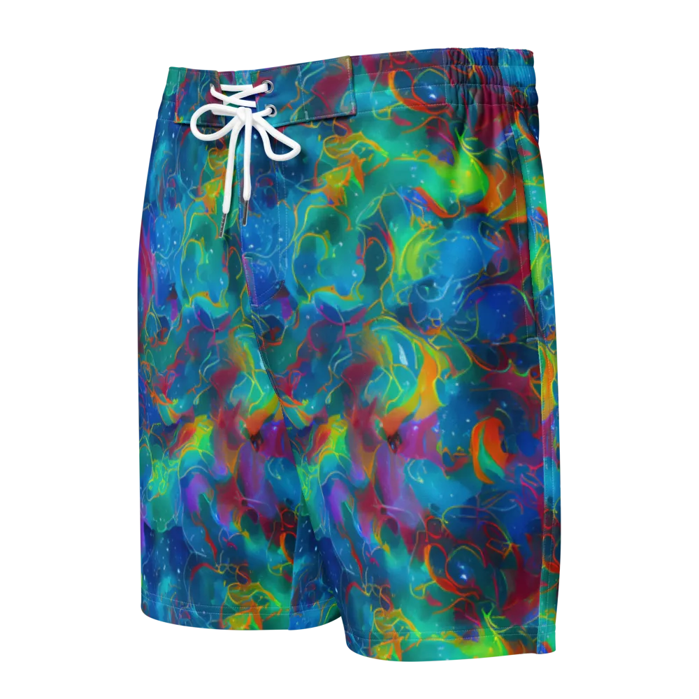 Chromatic Tidalwave on Men's Board Shorts — Front