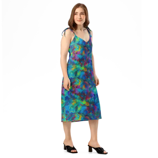 Chromatic Tidalwave on a Slip Dress