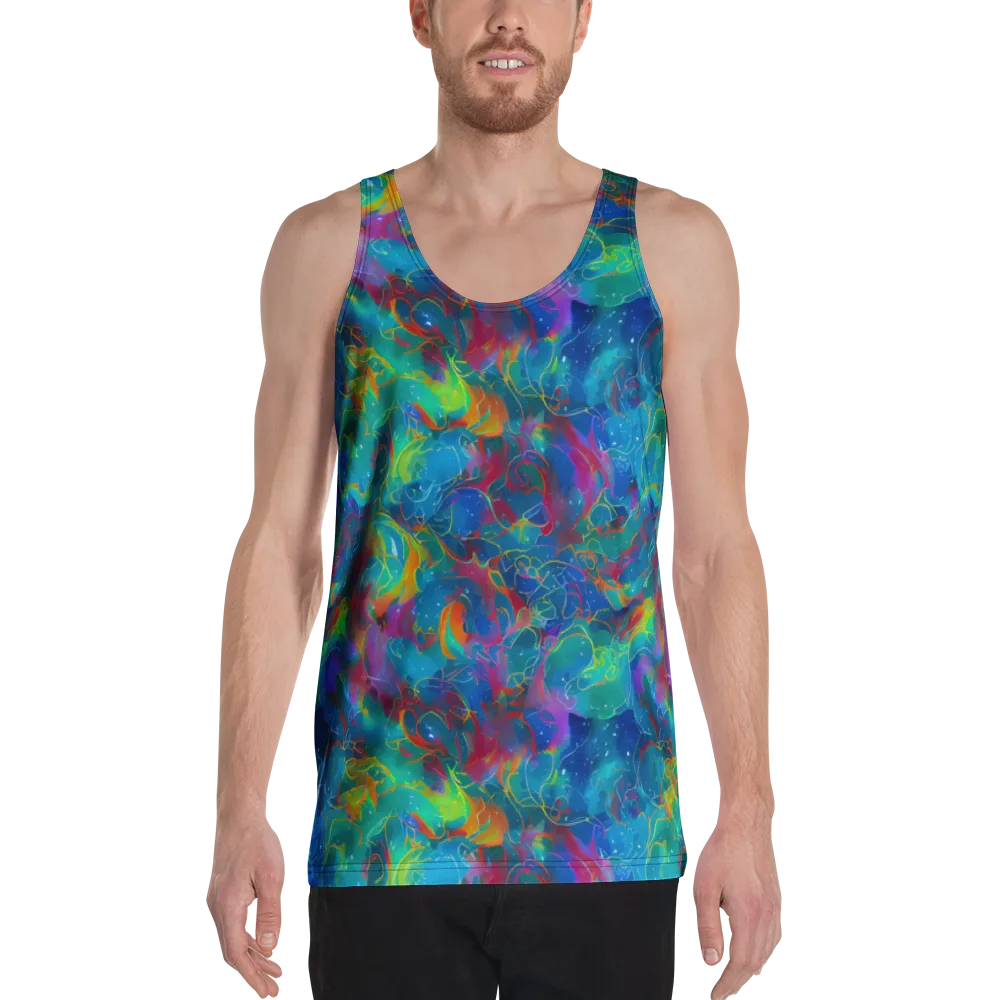 Chromatic Tidalwave on Men's Tank Top — Front
