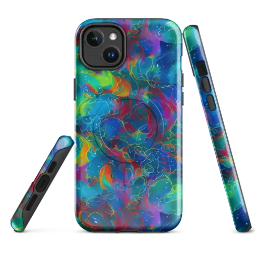 Chromatic Tidalwave on a MagSafe Tough Case for iPhone®