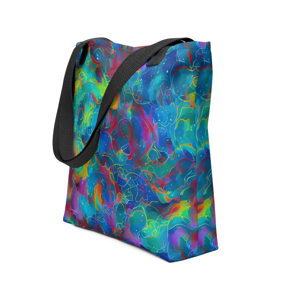 Chromatic Tidalwave on Tote Bag — Front