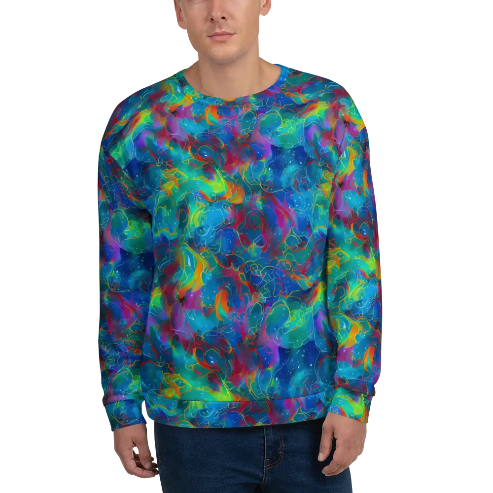 Chromatic Tidalwave on Sweatshirt — Front