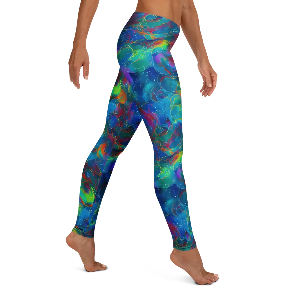 Chromatic Tidalwave on Leggings — Right