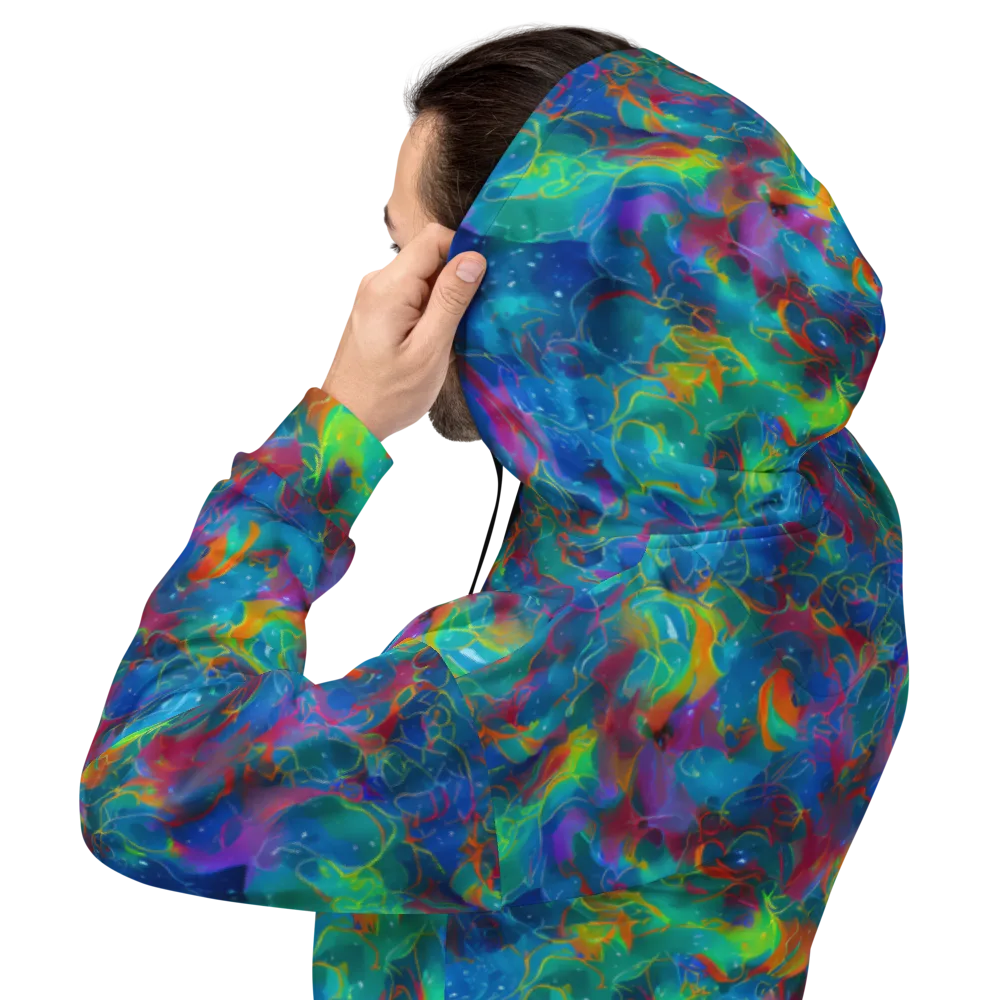 Chromatic Tidalwave on Hoodie — Back