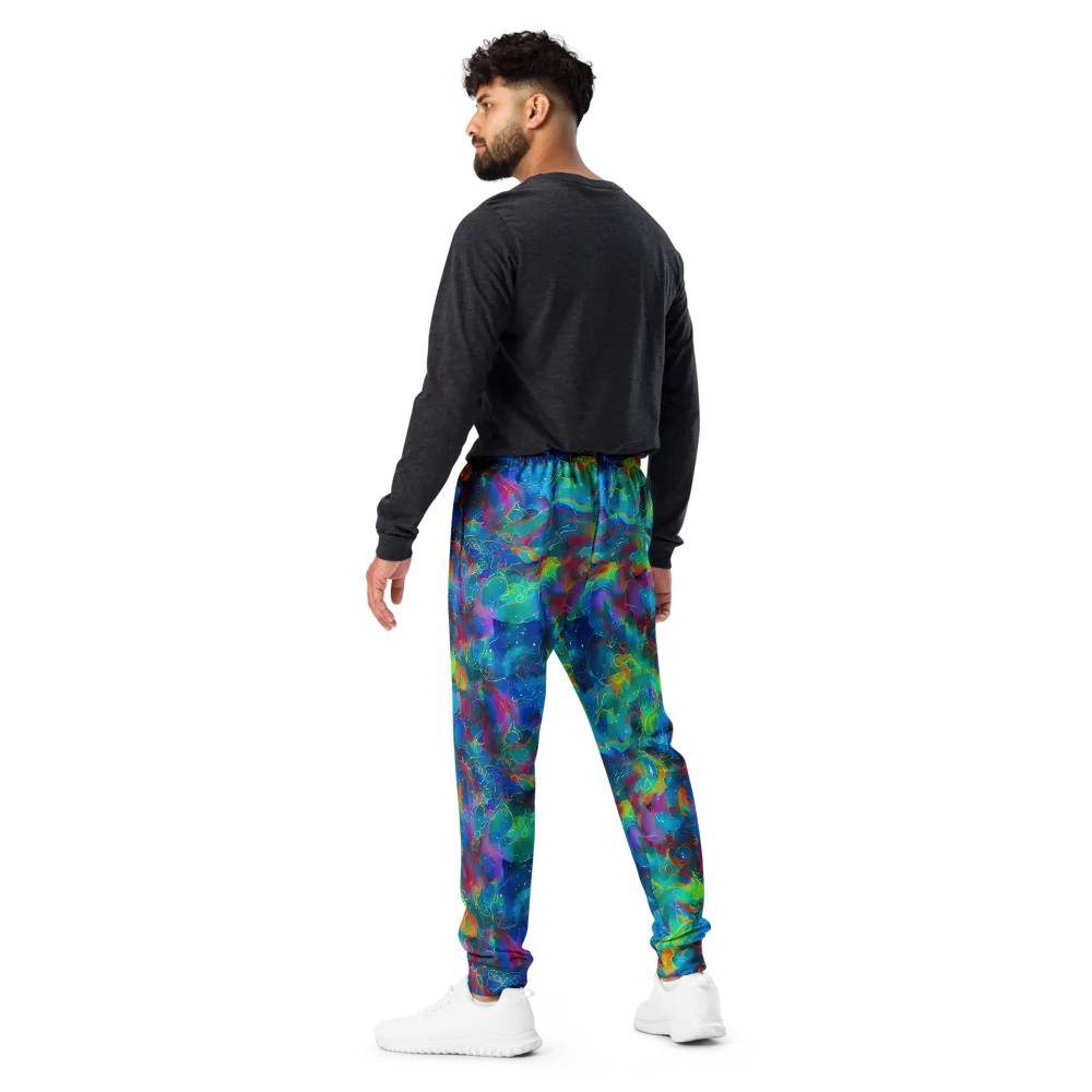 Chromatic Tidalwave on Men's Joggers — Back