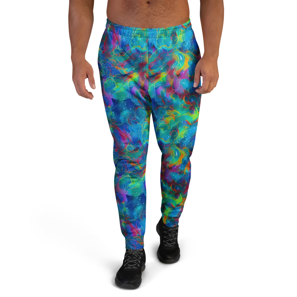 Chromatic Tidalwave on Men's Joggers — Front
