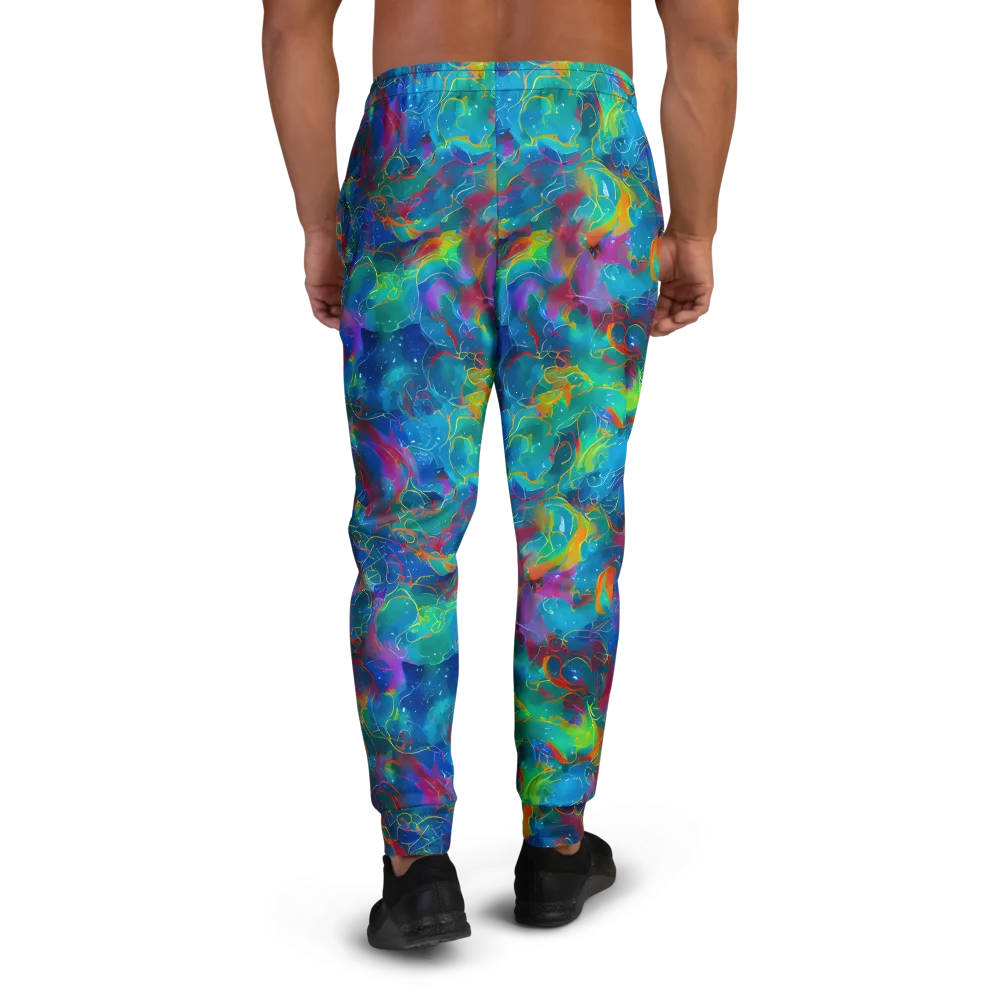 Chromatic Tidalwave on Men's Joggers — Back