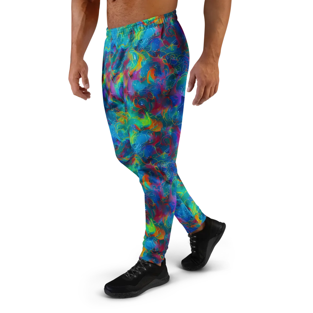 Chromatic Tidalwave on Men's Joggers — Left
