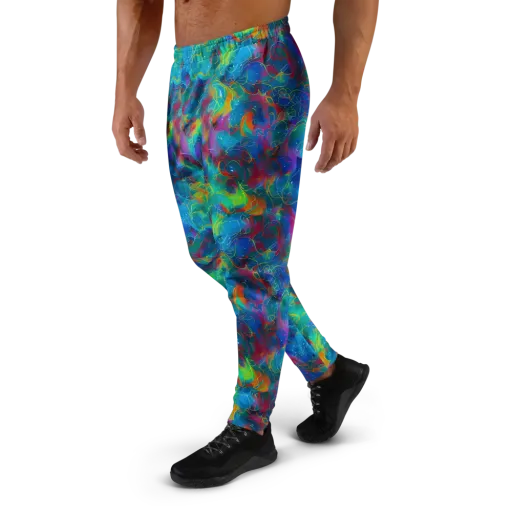 Chromatic Tidalwave on a Men's Joggers