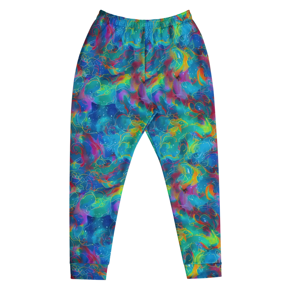Chromatic Tidalwave on Men's Joggers — Front