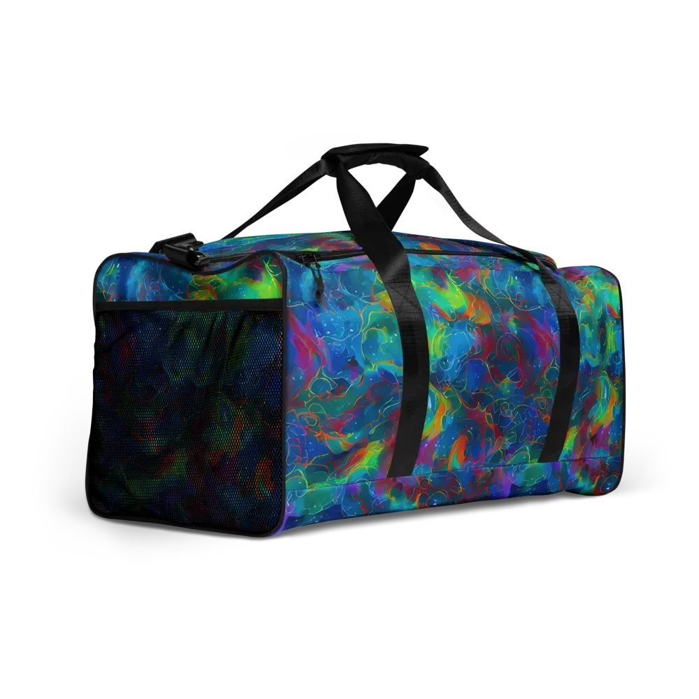 Chromatic Tidalwave on Duffle Bag — Right Front