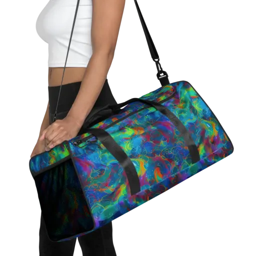 Chromatic Tidalwave on a Duffle Bag