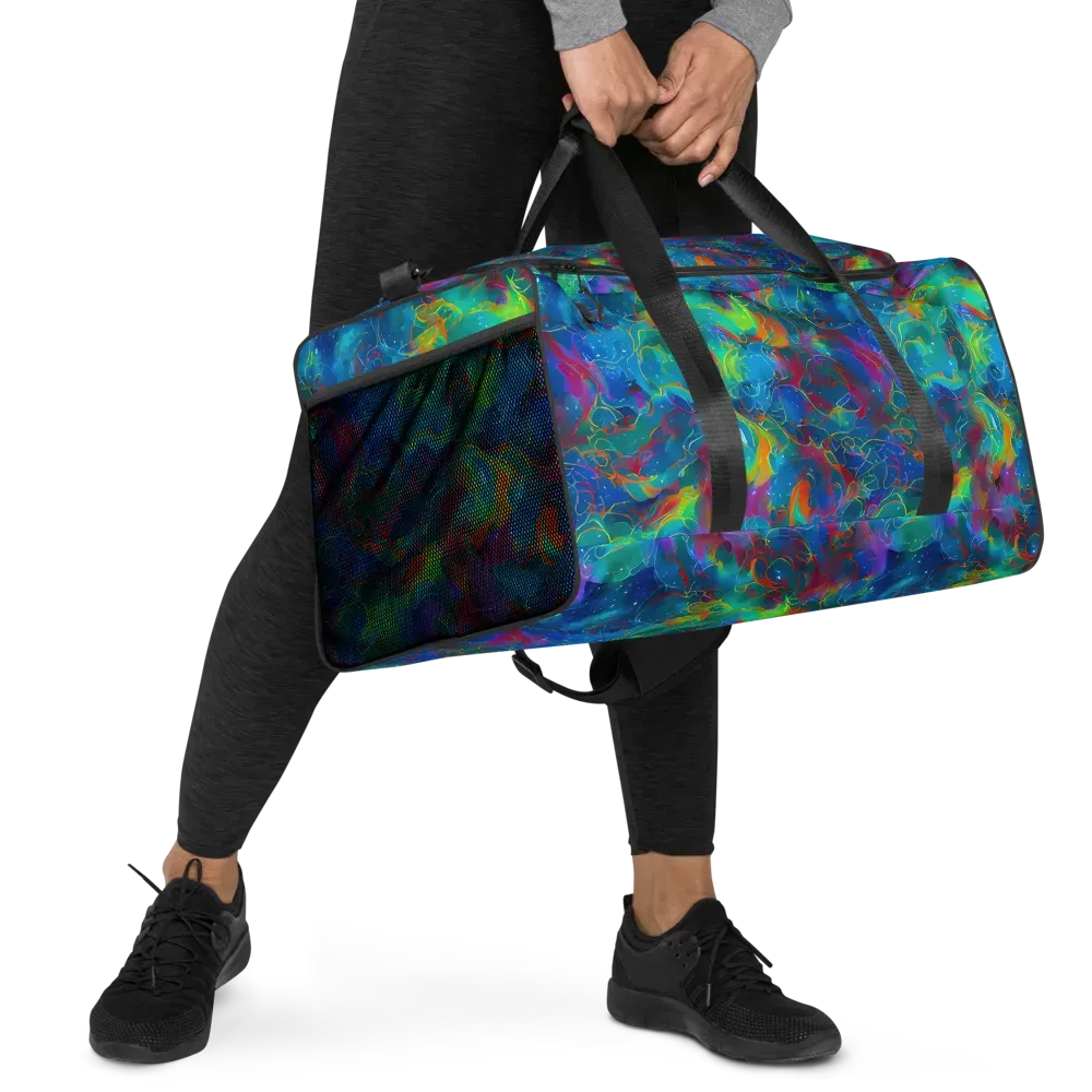 Chromatic Tidalwave on Duffle Bag — Right Front