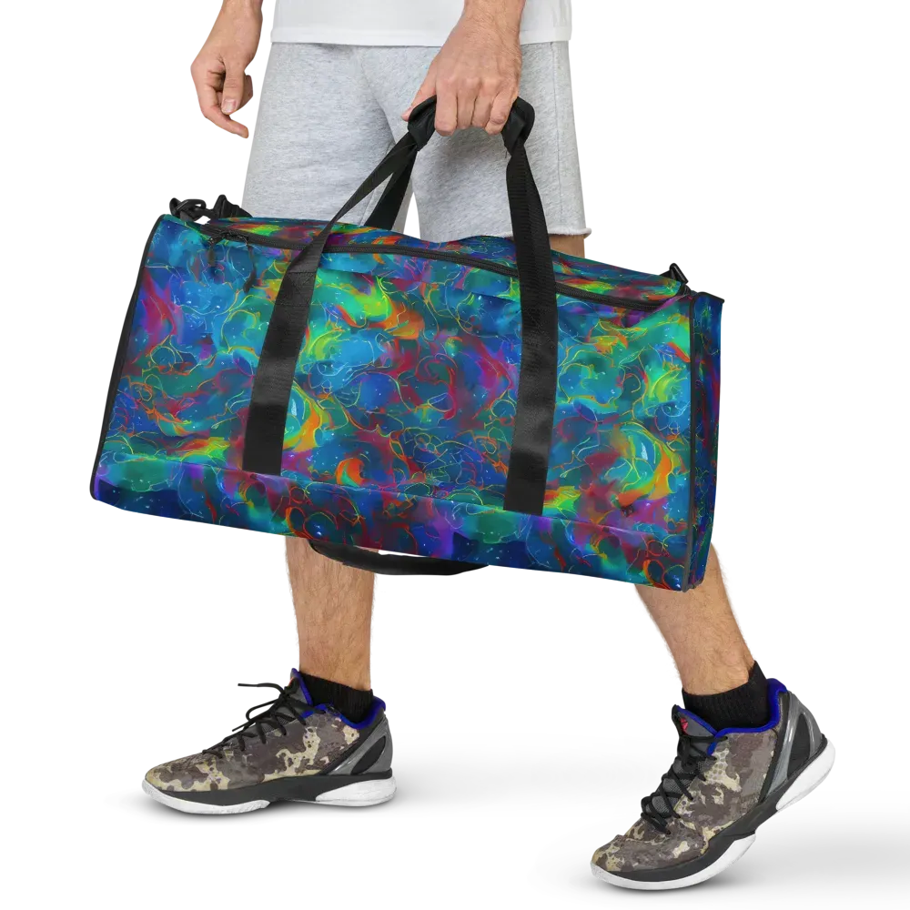 Chromatic Tidalwave on Duffle Bag — Front