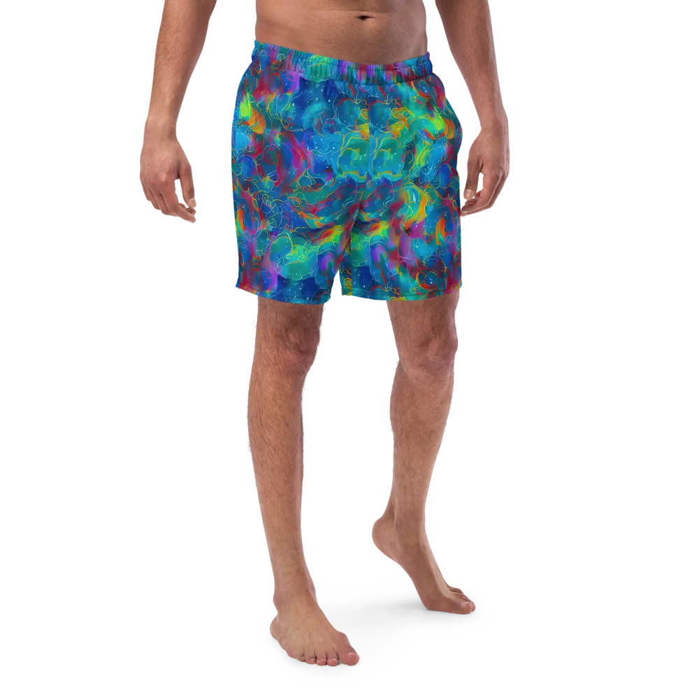 Chromatic Tidalwave on Swim Trunks — Front