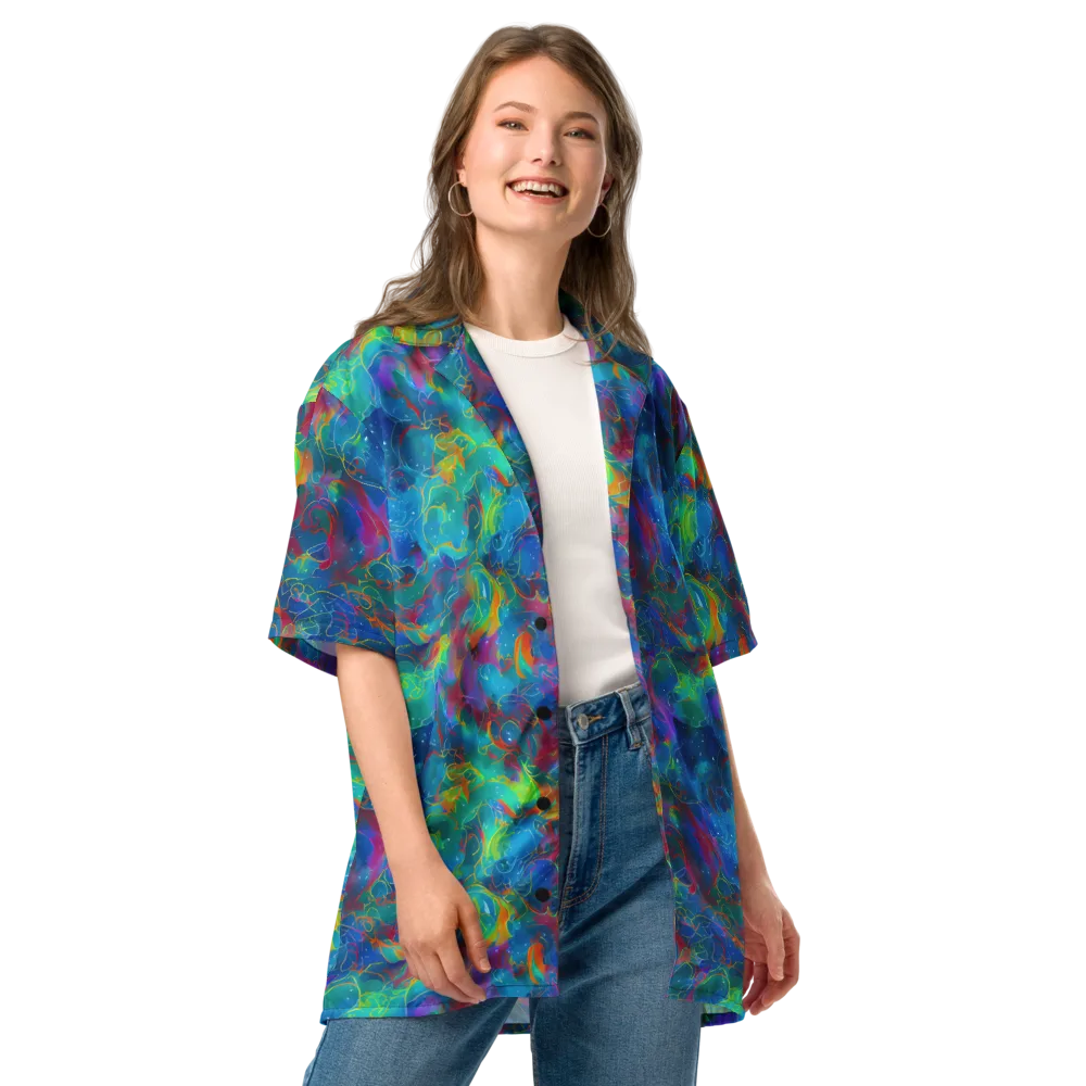 Chromatic Tidalwave on Button Shirt — Front
