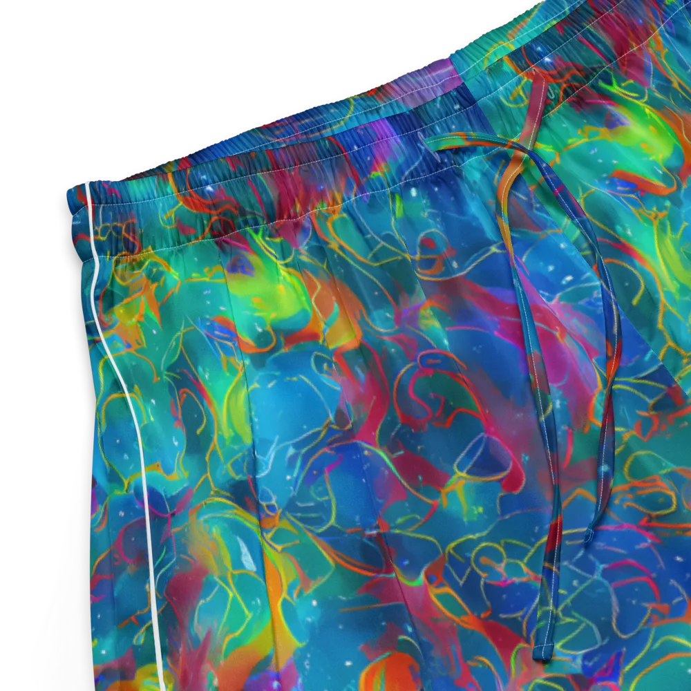 Chromatic Tidalwave on Women's Pajama Shorts — Product details