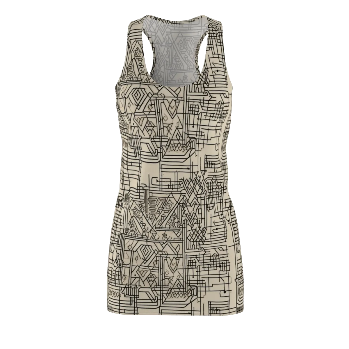 Blueprint Rhapsody on Racerback Dress — Front