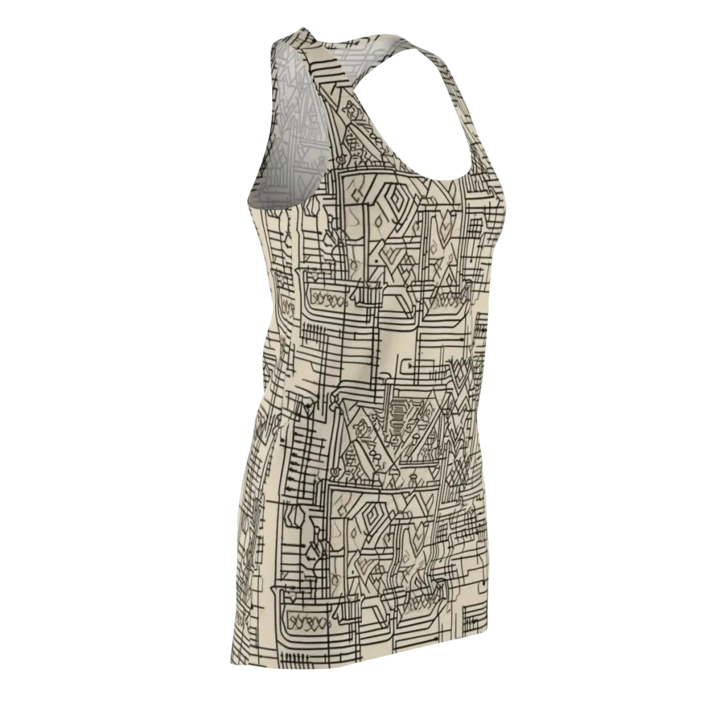 Blueprint Rhapsody on Racerback Dress — Front Side