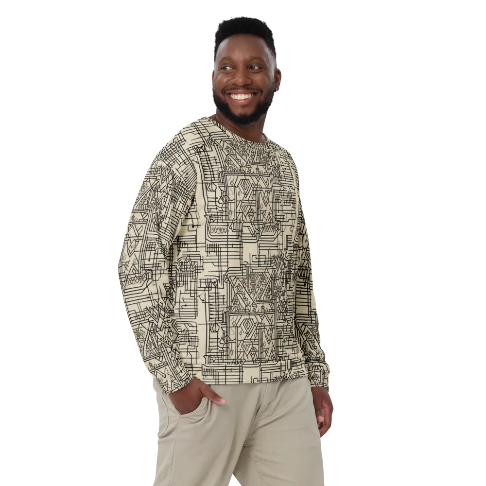 Blueprint Rhapsody on Sweatshirt — Front