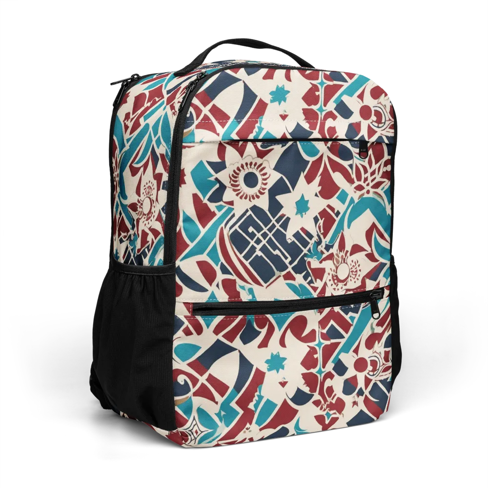Deco Wildflower on Utility Backpack — Right Front