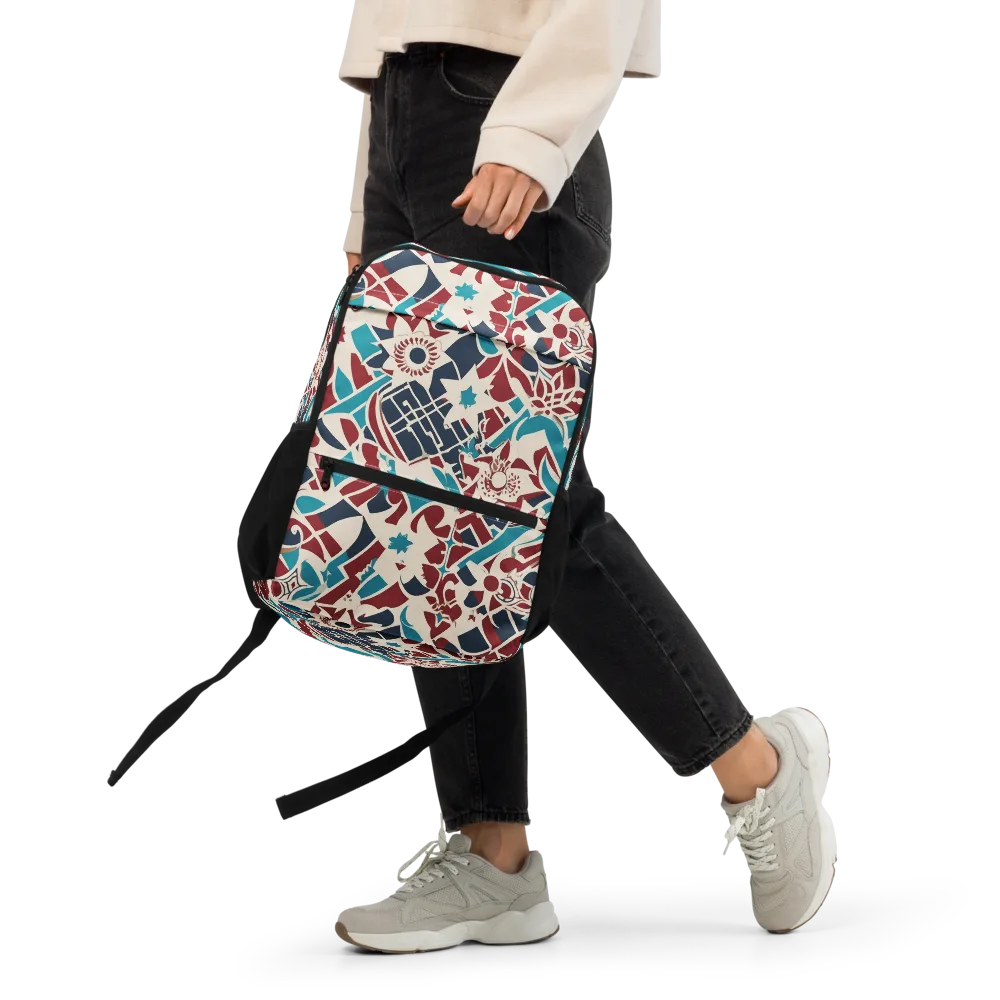 Deco Wildflower on Utility Backpack — Front