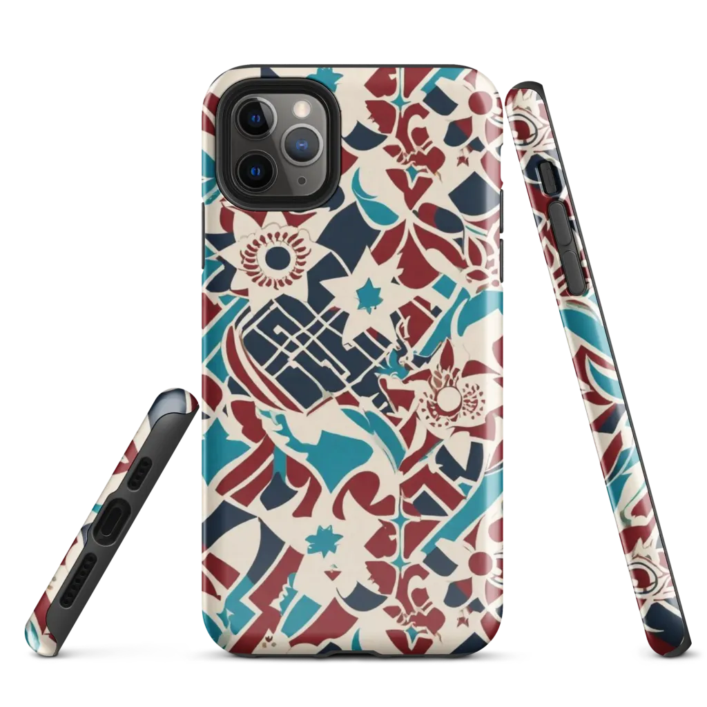 Deco Wildflower on Tough Case for iPhone® — Front