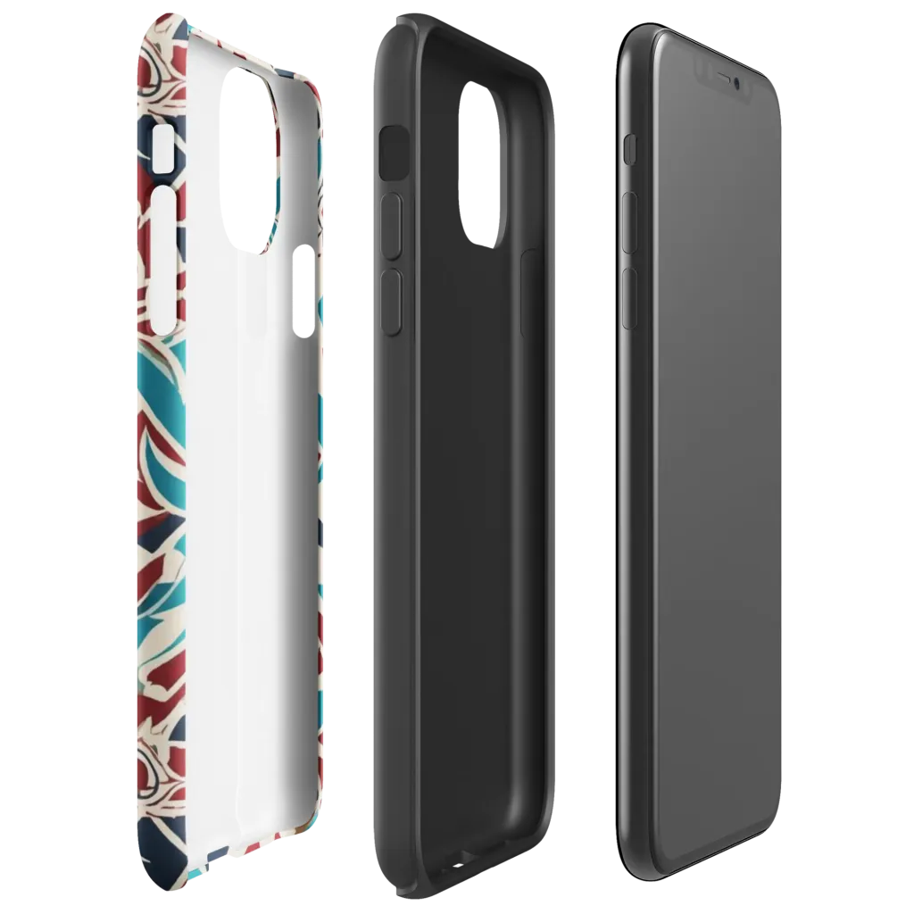 Deco Wildflower on Tough Case for iPhone® — Right