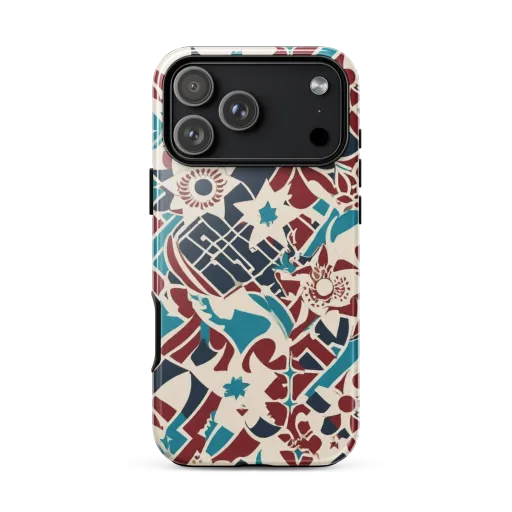 Deco Wildflower on a Tough Case for iPhone®