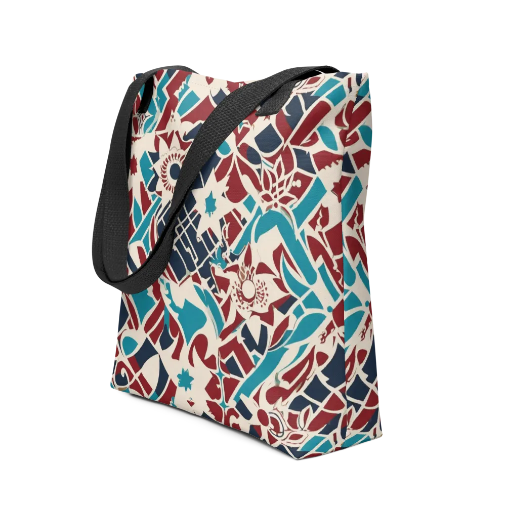 Deco Wildflower on Tote Bag — Front