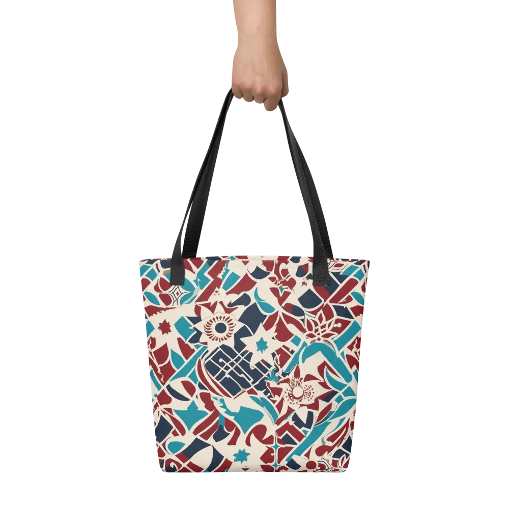 Deco Wildflower on Tote Bag — Front