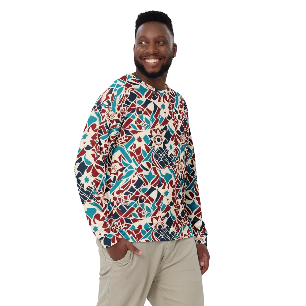 Deco Wildflower on Sweatshirt — Front