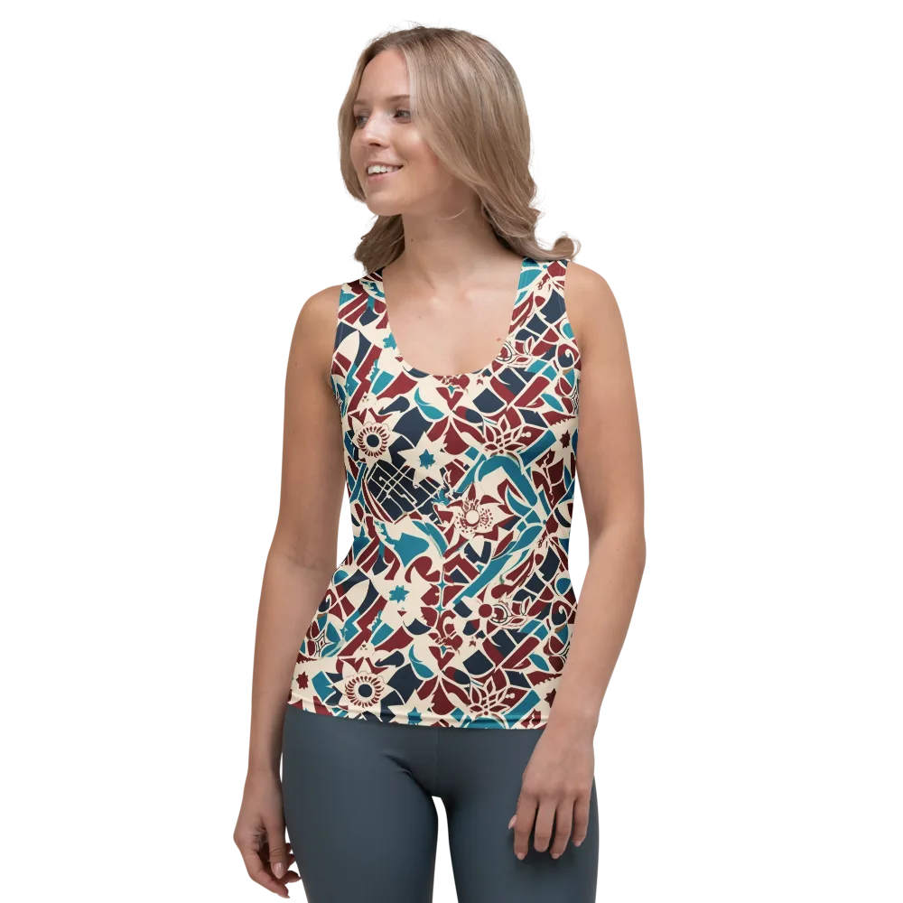 Deco Wildflower on Women's Tank Top — Front