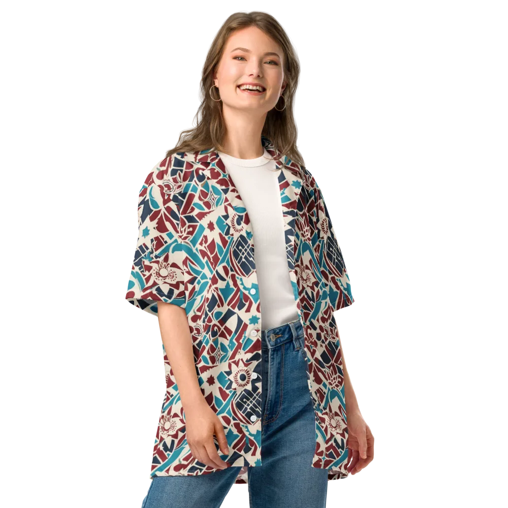 Deco Wildflower on Button Shirt — Front