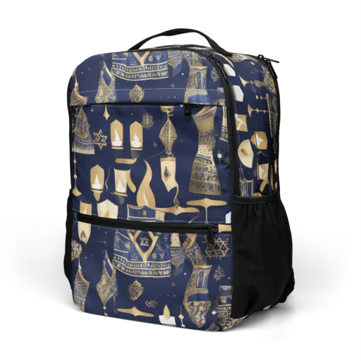 Gilded Vigil on a Utility Backpack