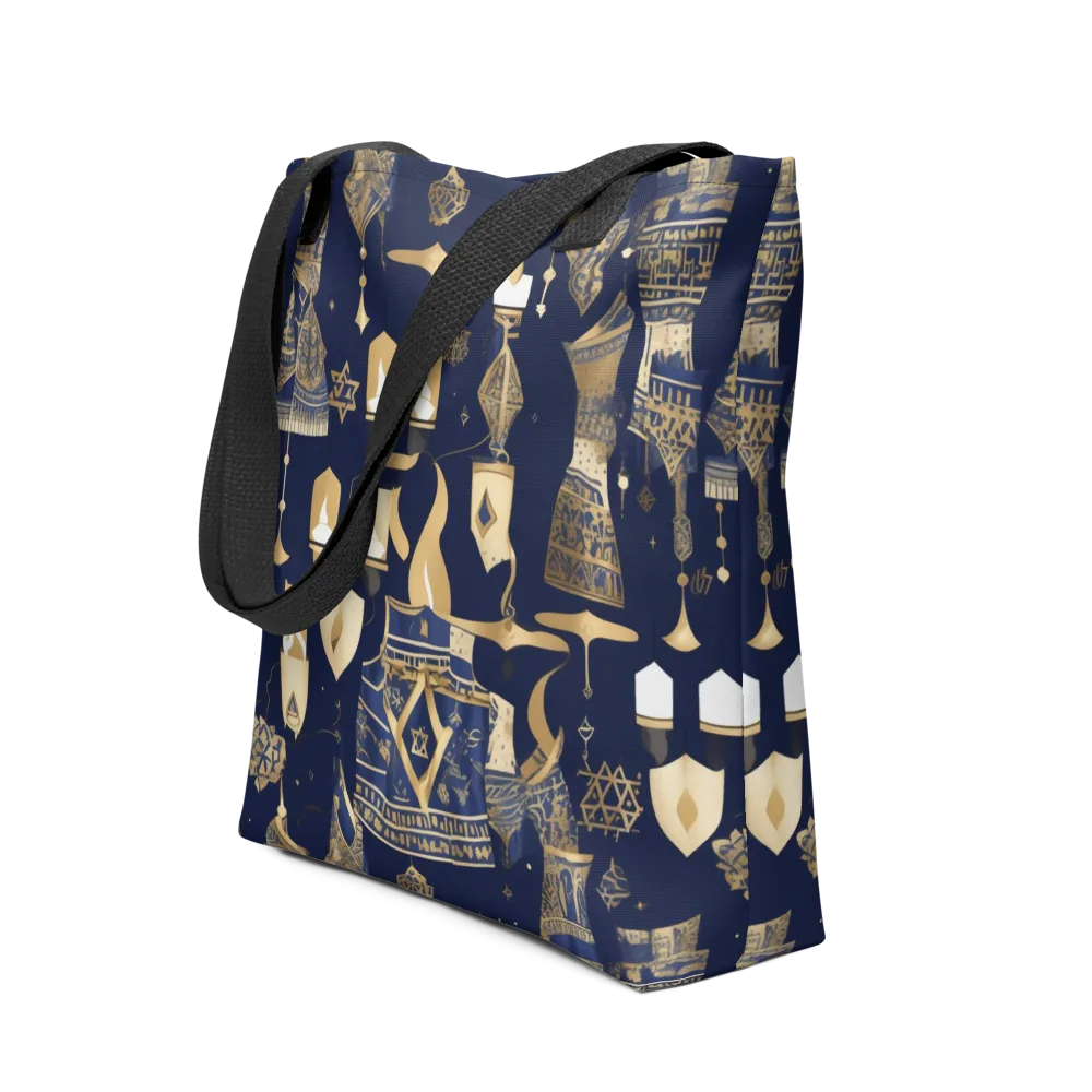 Gilded Vigil on Tote Bag — Front