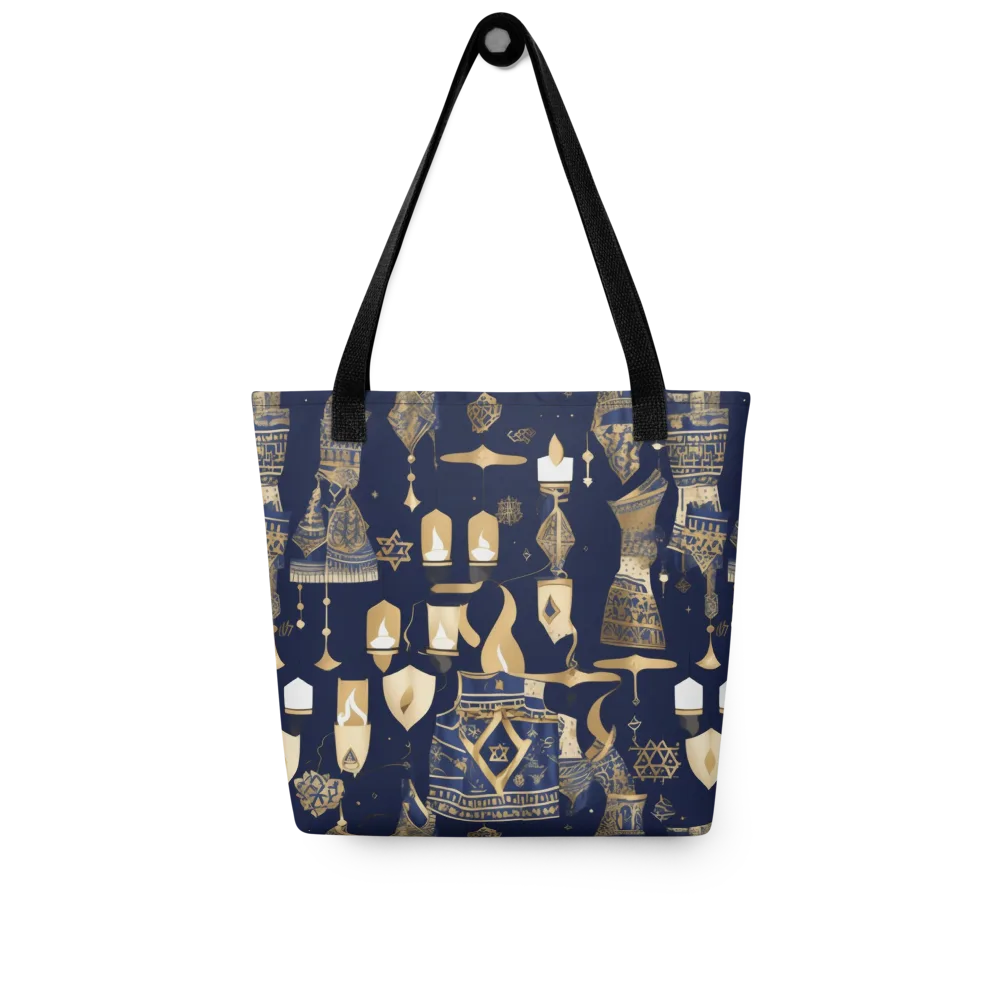 Gilded Vigil on Tote Bag — Front