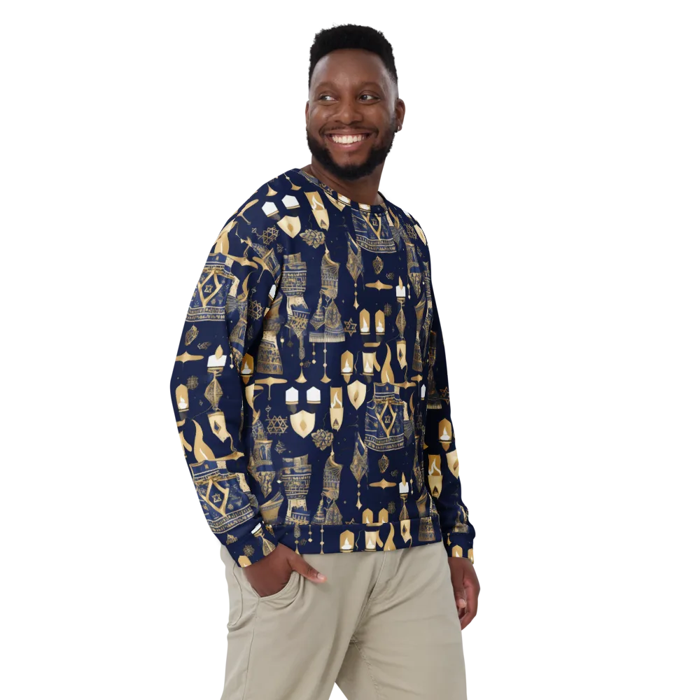 Gilded Vigil on Sweatshirt — Front