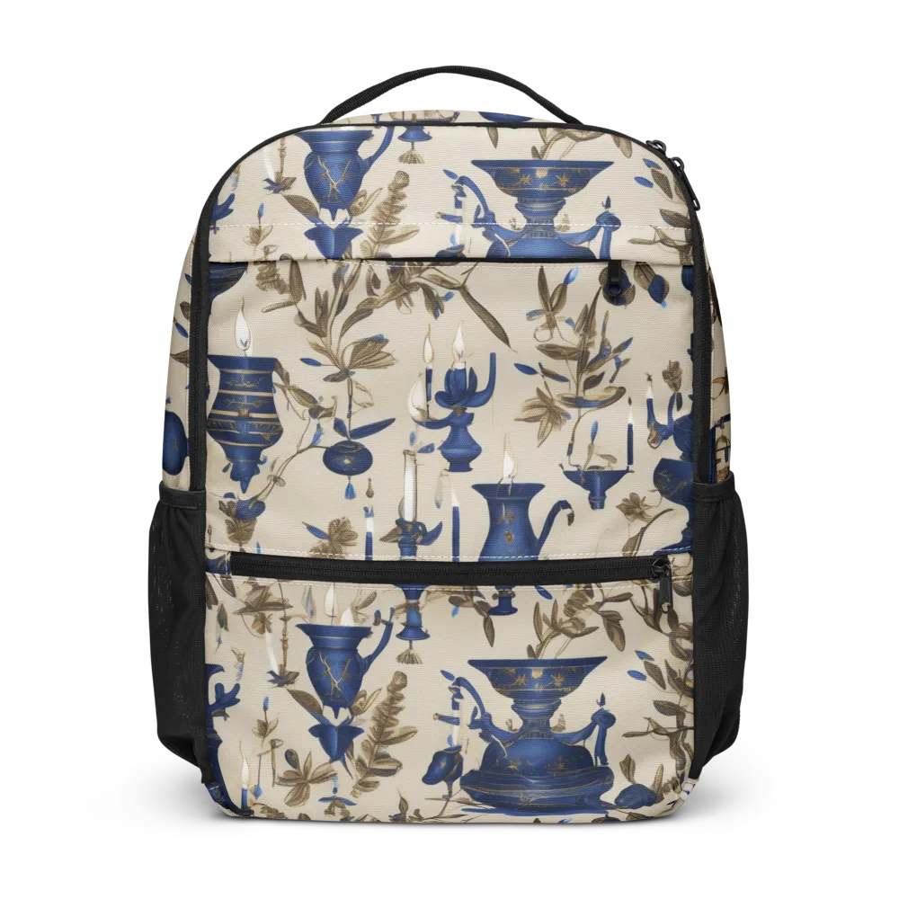 Blue Hour Still Life on Utility Backpack — Front