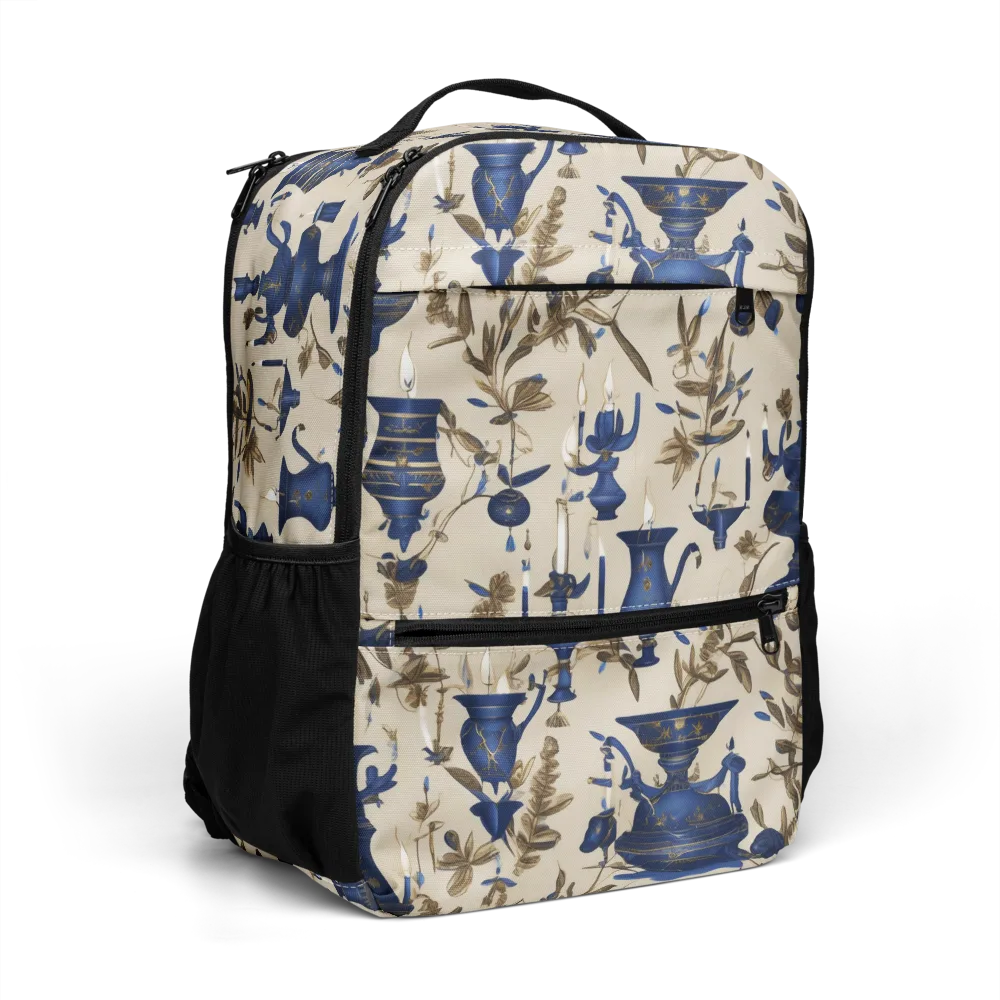 Blue Hour Still Life on Utility Backpack — Right Front