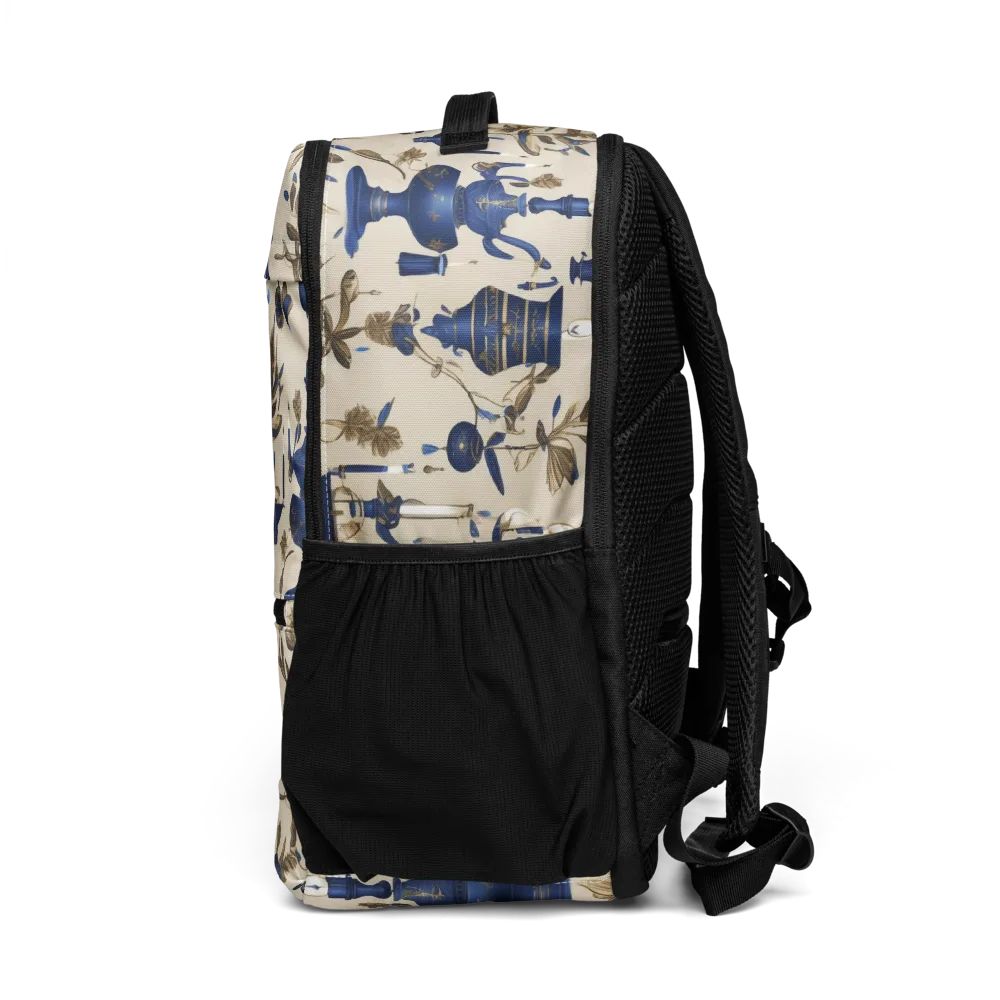 Blue Hour Still Life on Utility Backpack — Left