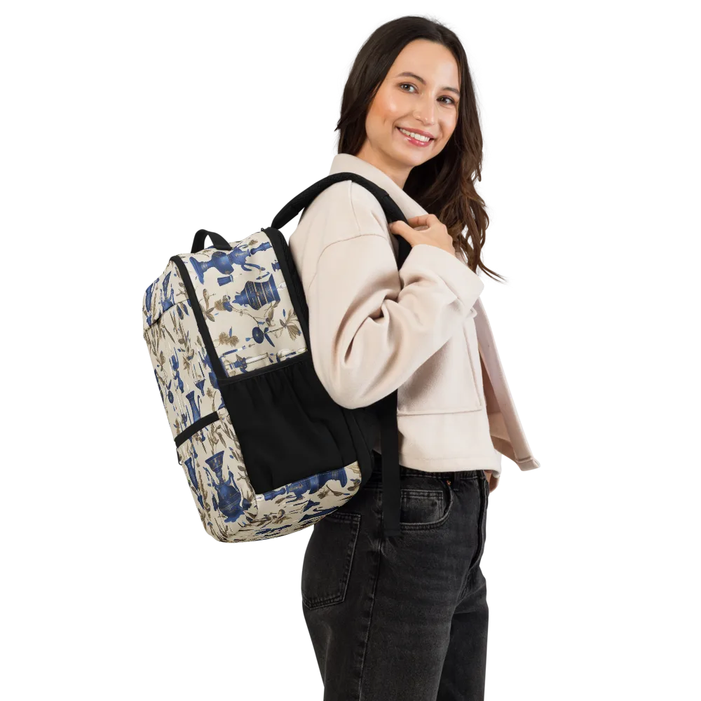 Blue Hour Still Life on Utility Backpack — Right