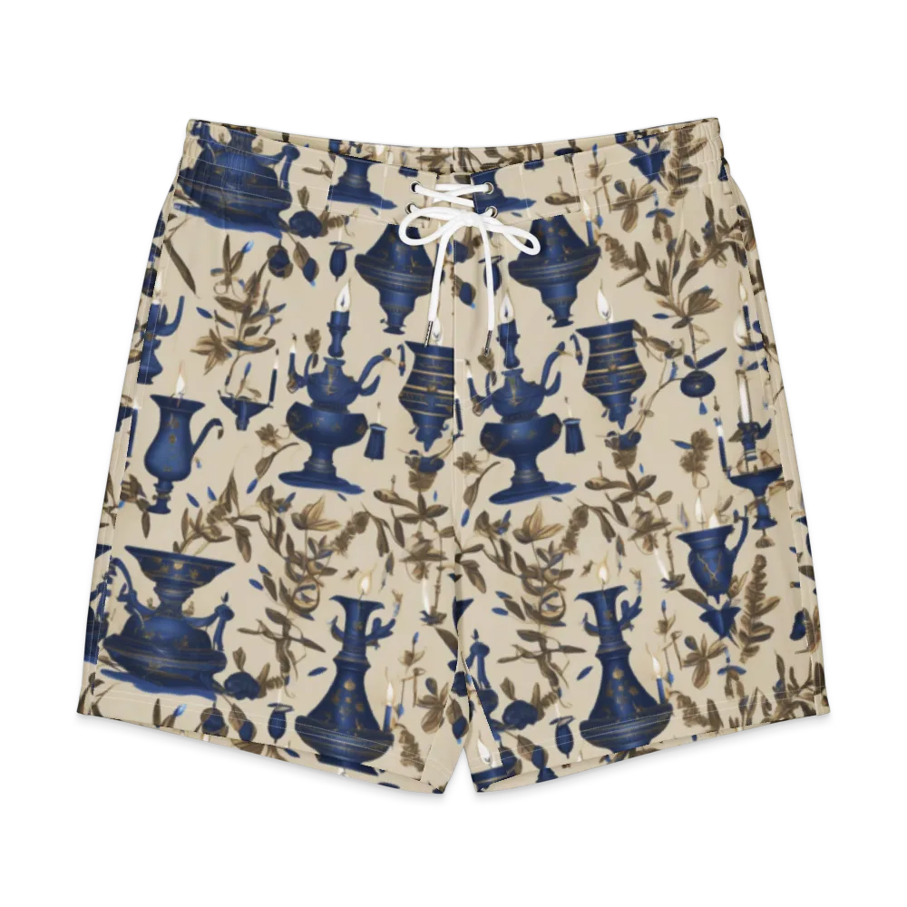 Blue Hour Still Life on Men's Board Shorts — Front