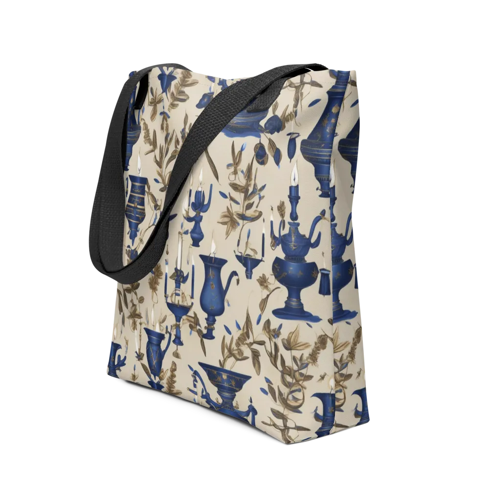Blue Hour Still Life on Tote Bag — Front
