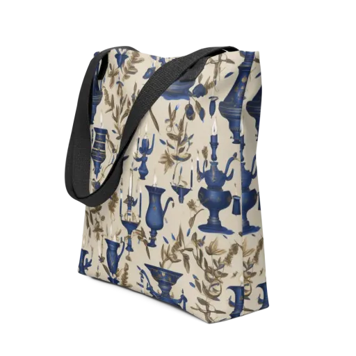 Blue Hour Still Life on a Tote Bag