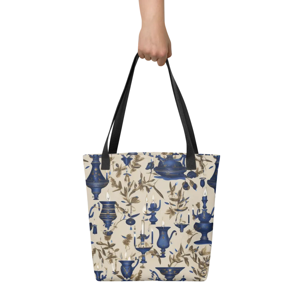 Blue Hour Still Life on Tote Bag — Front