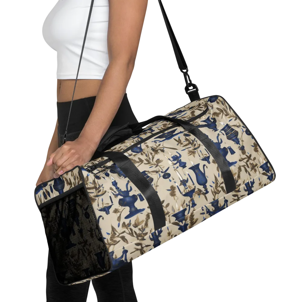 Blue Hour Still Life on Duffle Bag — Front