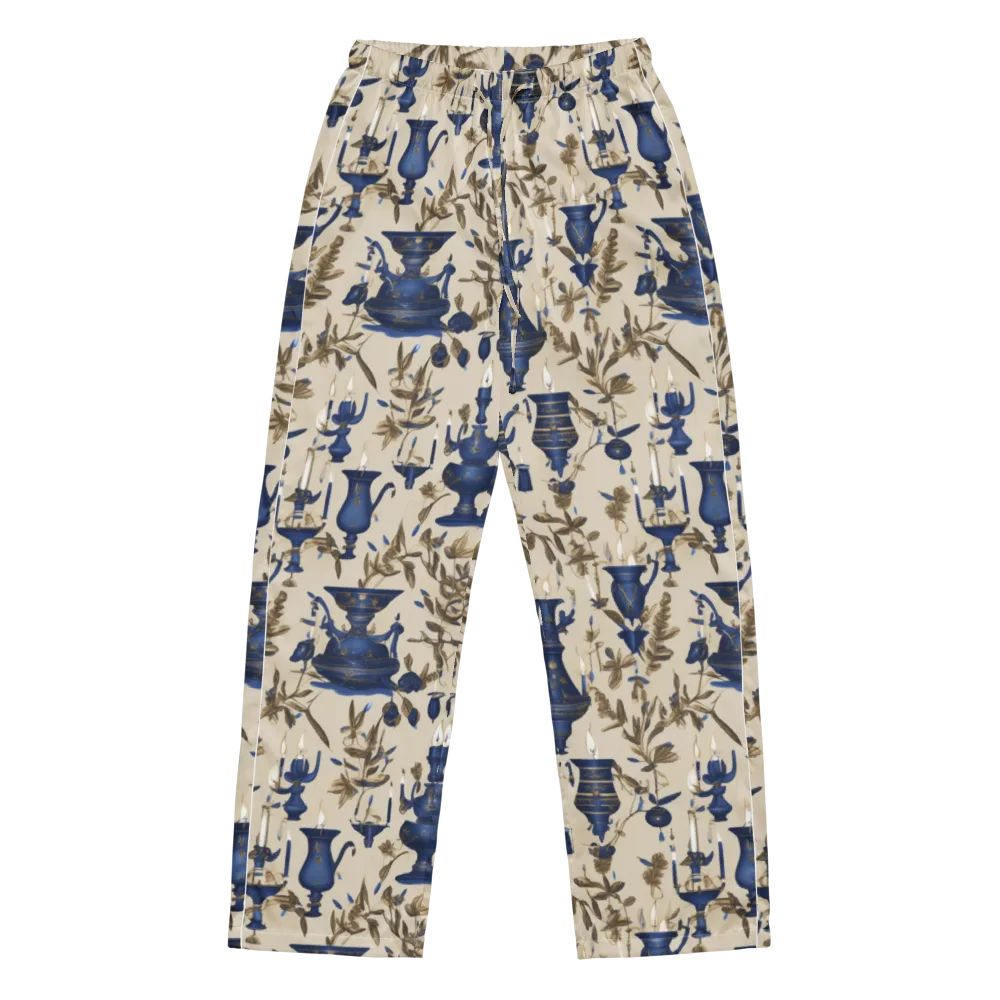 Blue Hour Still Life on Women's Pajama Pants — Front